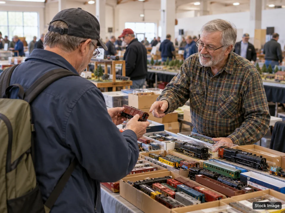 Wichita Toy Train Club Train Show & Swap Meet: Model Train Shows in Wichita, Kansas (train meet/swap scene)