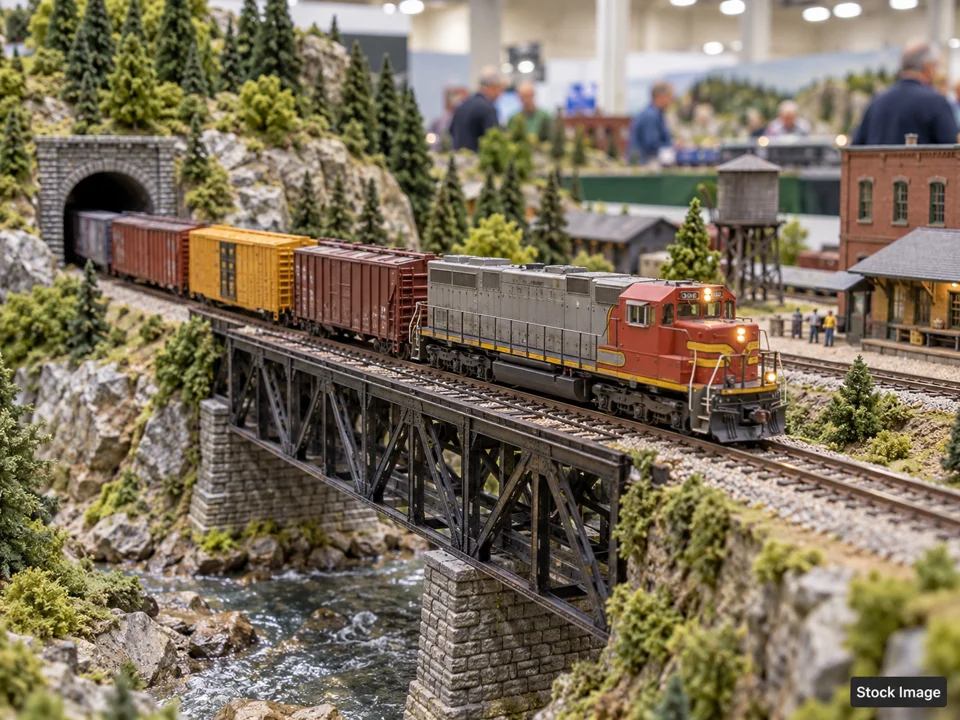 Fall 2026 Model Railroad Show & Open House: Model Train Shows in Hingham, Massachusetts, Massachusetts (model railroad scene)