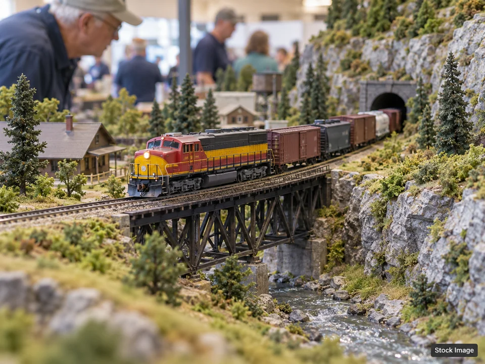 Fall 2026 Bag Factory Train Show: Model Train Shows in Goshen, Indiana, Indiana (model railroad scene)