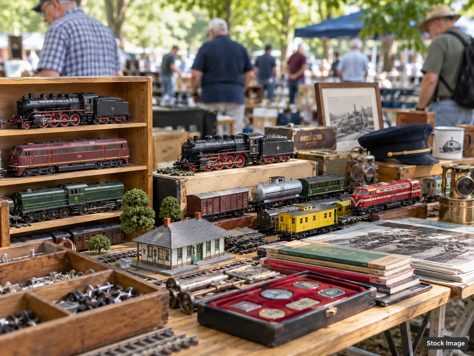 Crossroads of America Annual Railroadiana Train Show and Sale: Model Train Shows in Indianapolis, Indiana (rail/transport collectibles scene)