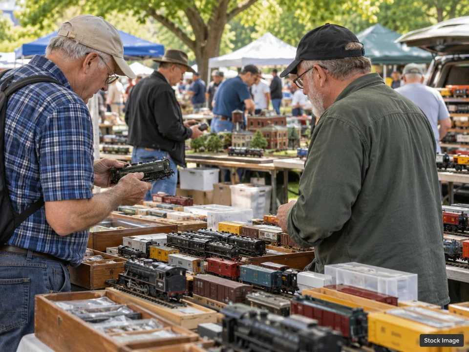Wichita Toy Train Club Train Show & Swap Meet: Model Train Shows in Wichita, Kansas (train meet/swap scene)