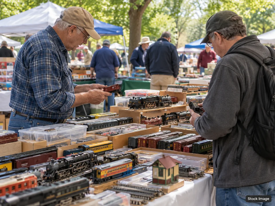 Eighth Annual NMRA Buckeye Division Train Show - Cambridge OH: Model Train Shows in Cambridge, Ohio (train meet/swap scene)