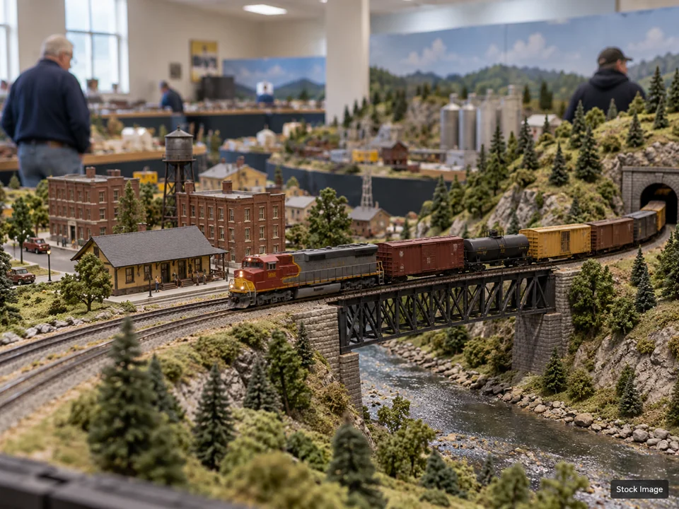 Fall 2026 Bag Factory Train Show: Model Train Shows in Goshen, Indiana, Indiana (model railroad scene)