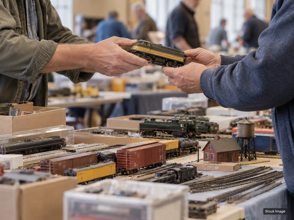 Smokey City Rails Train Show and Sale: Model Train Shows in Moody, Alabama, Alabama (train meet/swap scene)