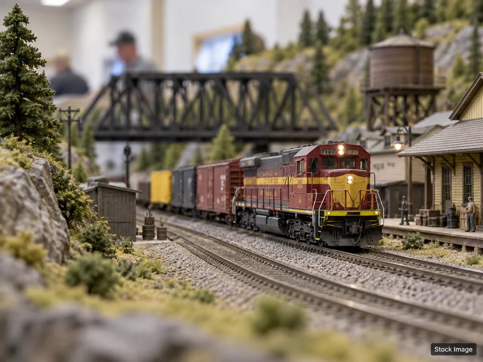 Erie Model Train Show: Model Train Shows in Erie, Pennsylvania (model railroad scene)