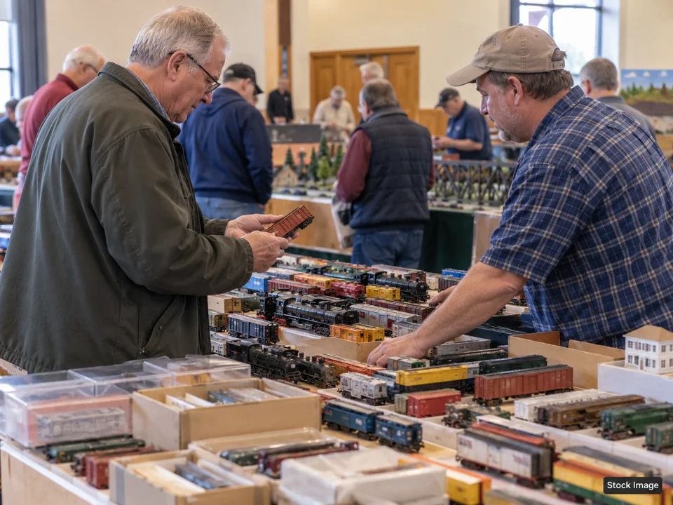 Great Midwest Train Show - Wheaton, IL: Model Train Shows in Wheaton, Illinois (train meet/swap scene)